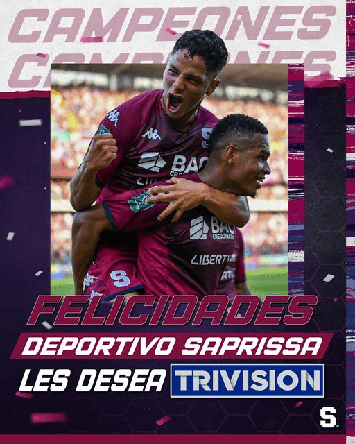 Deportivo Saprissa se corona Campeon