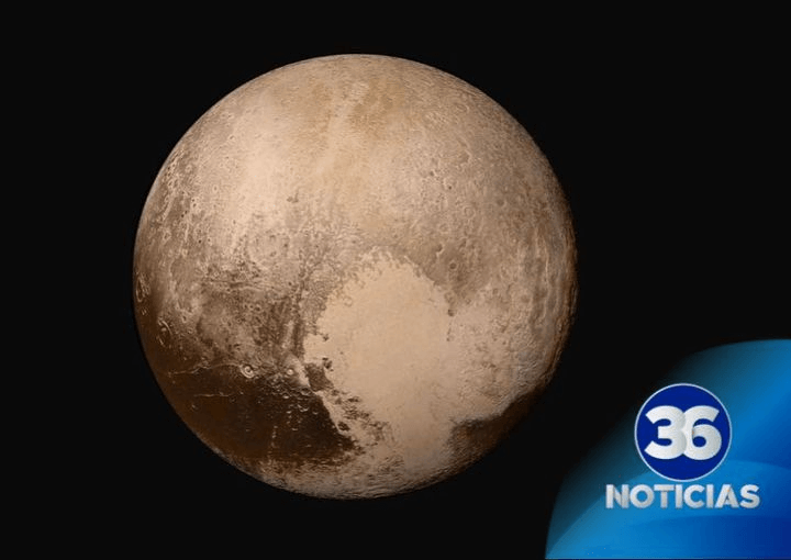 La NASA revela glaciar en forma de corazón en Plutón