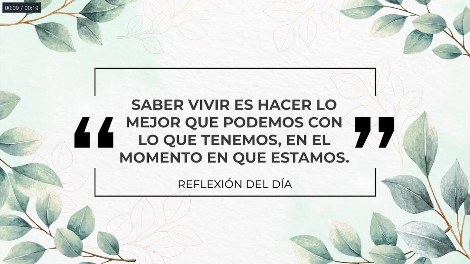 Inicie su semana con gratitud: Haciendo lo mejor con lo que tenemos