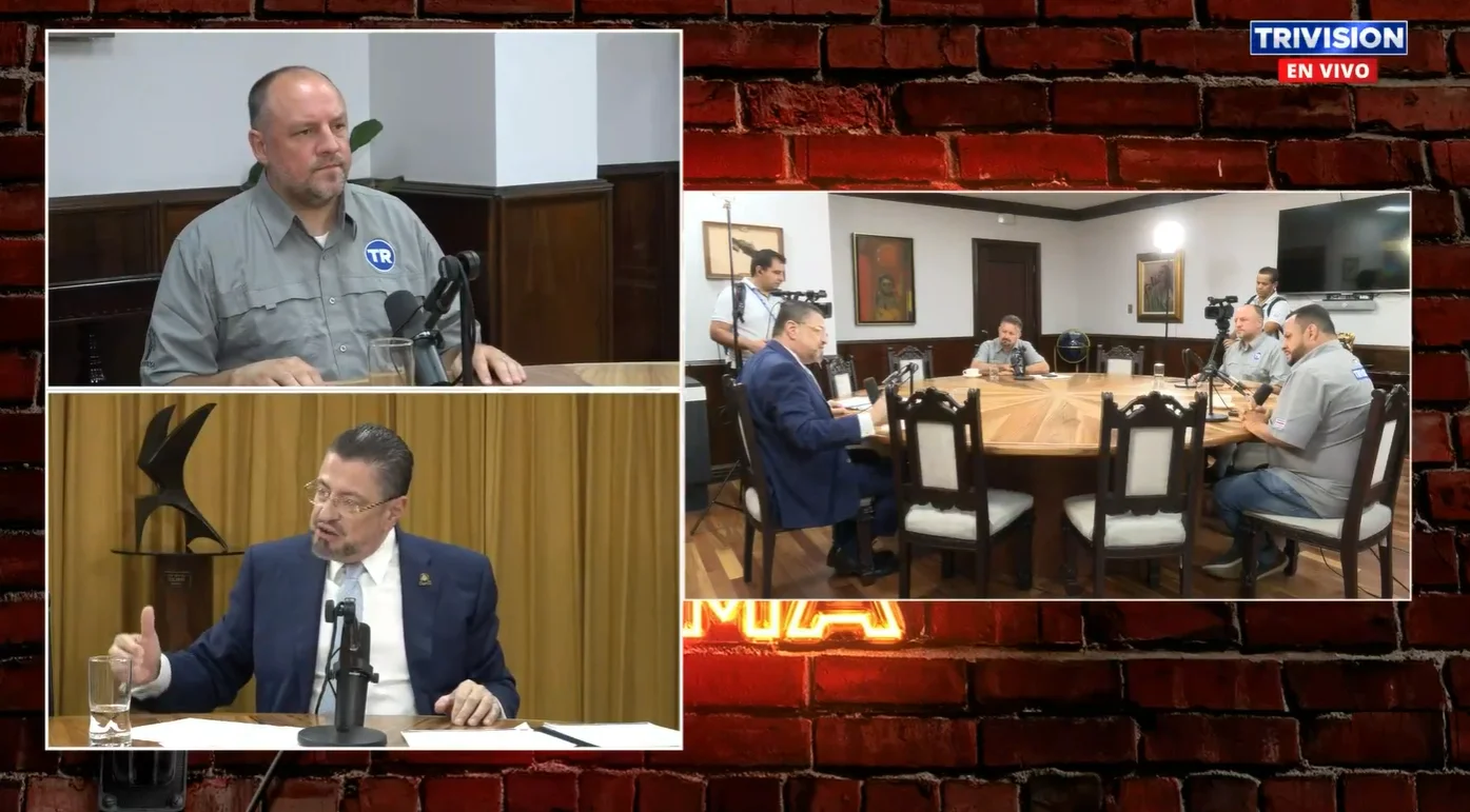 Presidente de la República invitado en Trivisión