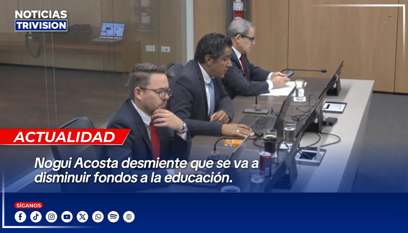 Ministro de Hacienda desmiente recortes en presupuesto de educación 2025