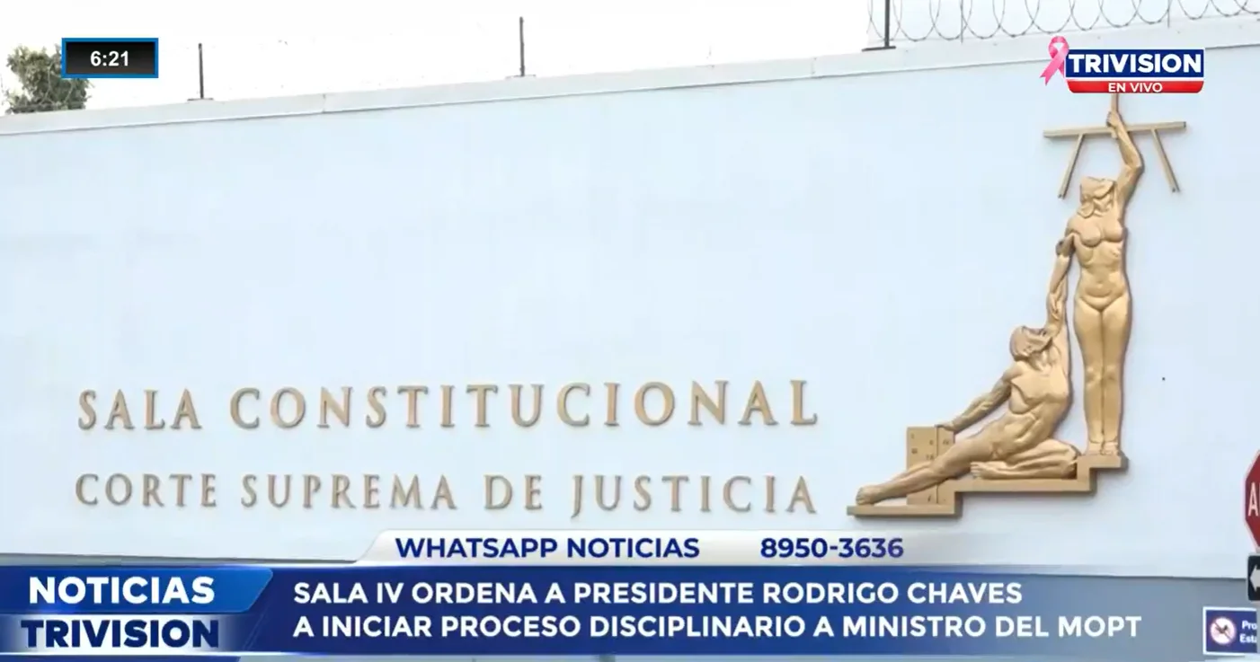 Sala Constitucional ordena a presidente Rodrigo Chávez abrir proceso disciplinario en contra de Mauricio Batalla