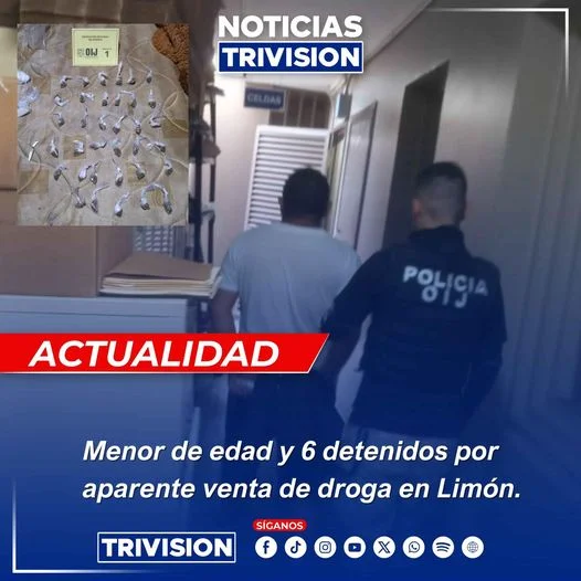 allanamientos en Hone Creek y Sixaola por venta de drogas