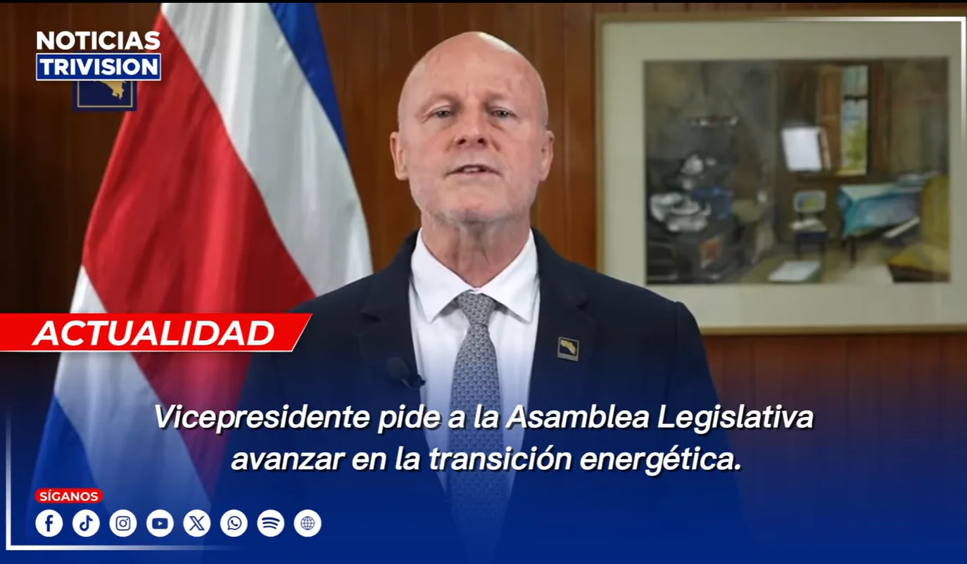 Vicepresidente Brunner insta a aprobar ley para impulsar combustibles sostenibles en Costa