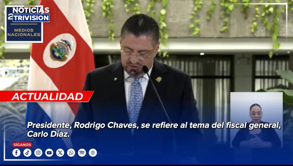 Rodrigo Chaves críticas fiscal general irregularidades