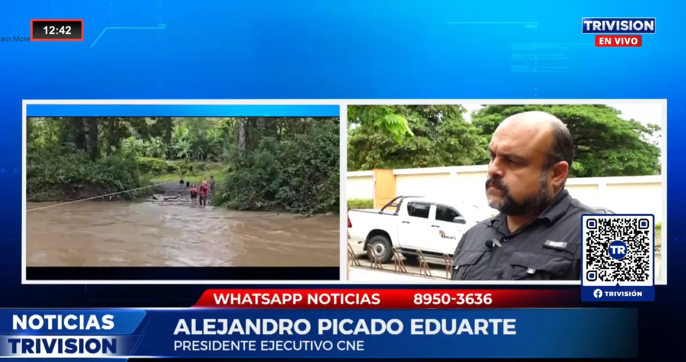 Inundaciones en Costa Rica dejan cientos de evacuados y daños graves