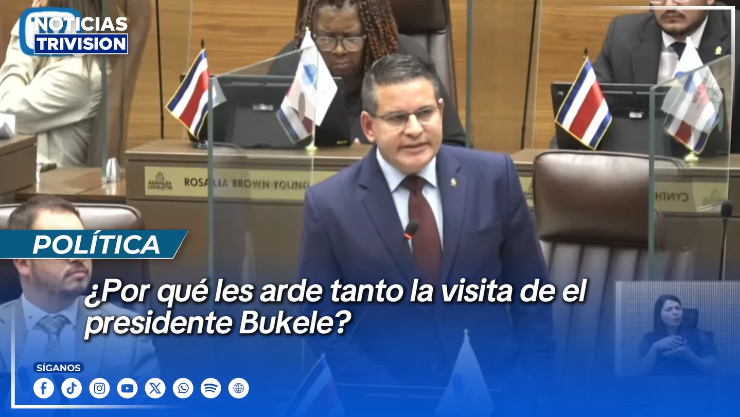 Diputado Fabricio Alvarado cuestiona críticas a la visita de Bukele en Costa Rica