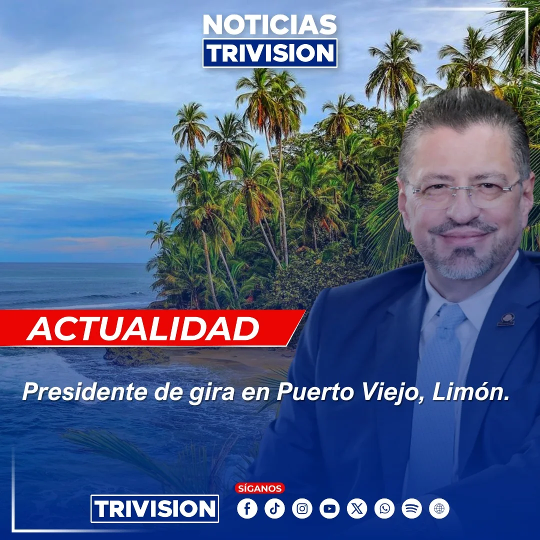 Presidente Rodrigo Chaves cierra el año con obras en Limón