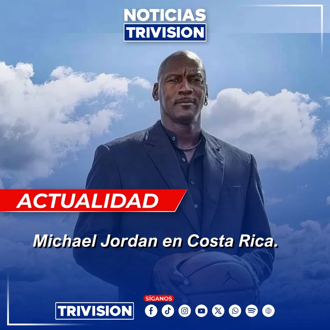 Michael Jordan aterriza en el Aeropuerto de Guanacaste