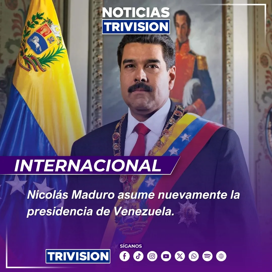 Nicolás Maduro asume nuevo mandato presidencial en Venezuela