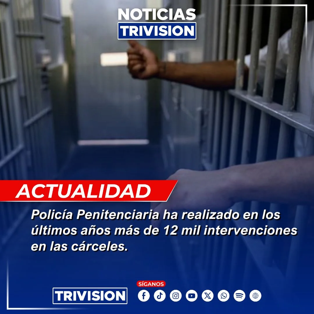 Más de 12 mil intervenciones penitenciarias en Costa Rica en 32 meses