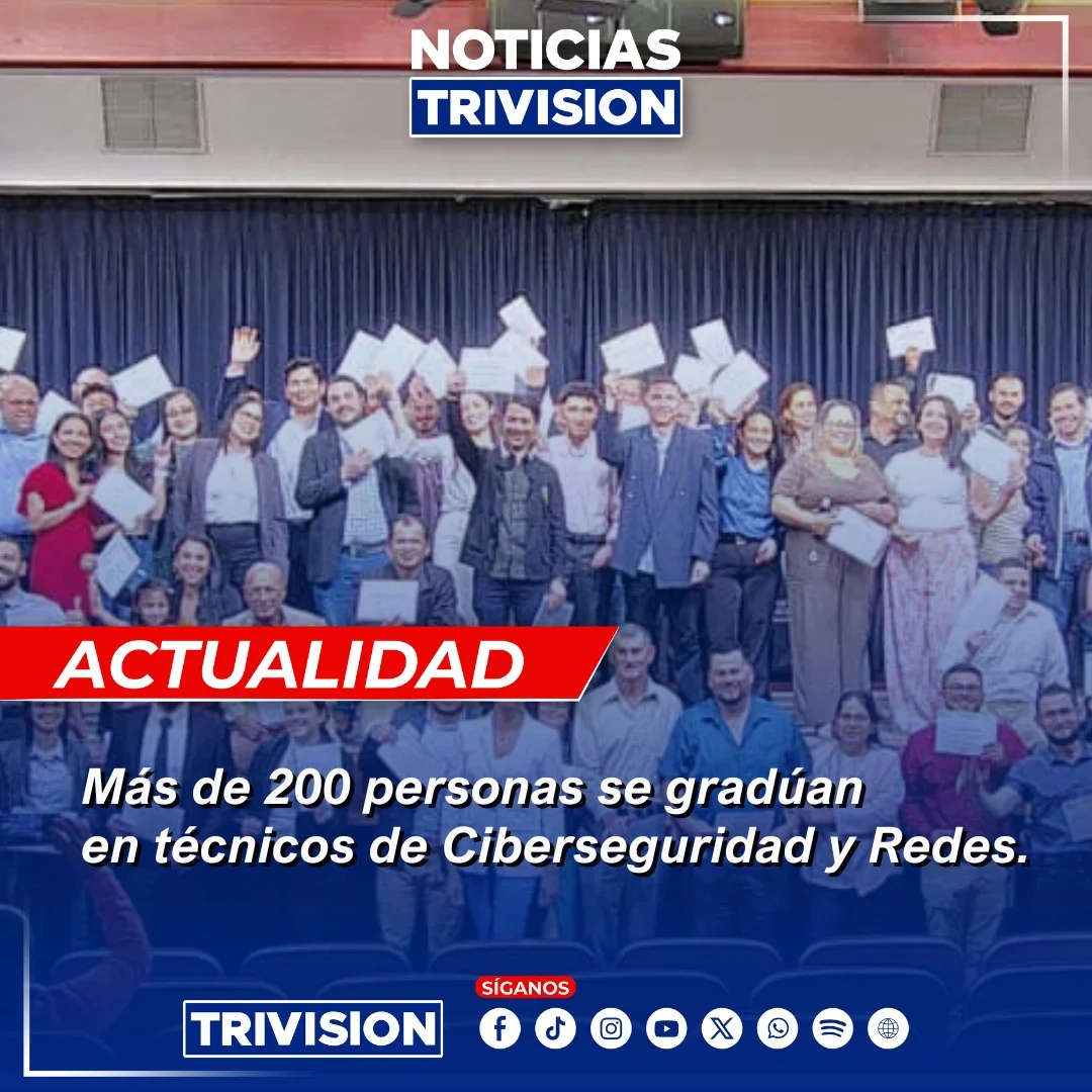 Más de 200 personas se gradúan en ciberseguridad y redes