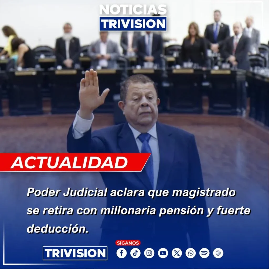Magistrado Jesús Ramírez pensión Costa Rica