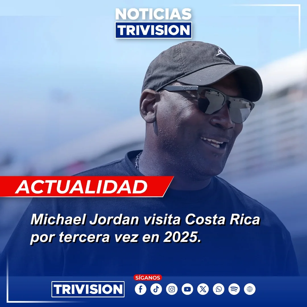 Michael Jordan visita Costa Rica por tercera vez