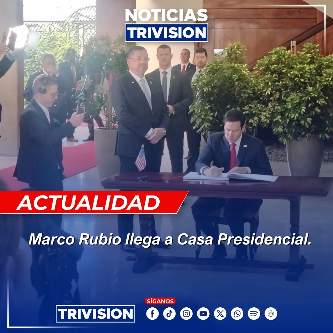 Presidente Rodrigo Chaves se reúne con Marco Rubio en Costa Rica