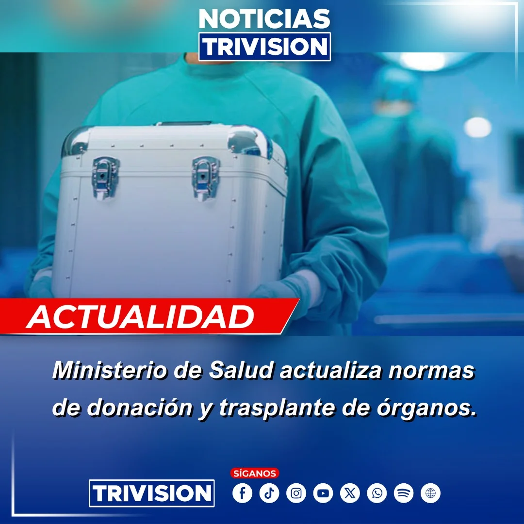 El ministerio de Salud actualiza normativas para donación y trasplante de órganos