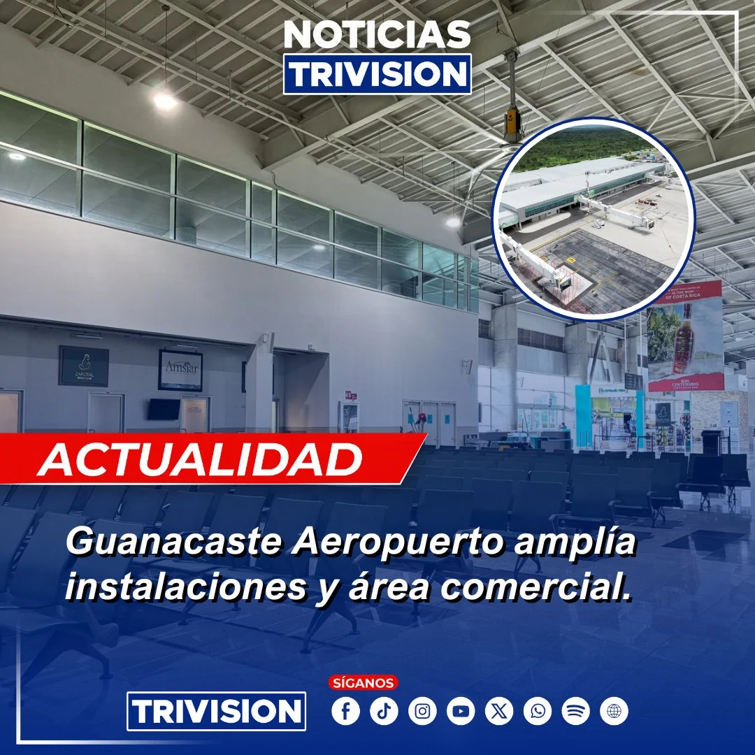 El Aeropuerto de Guanacaste amplía salas de abordaje y servicios
