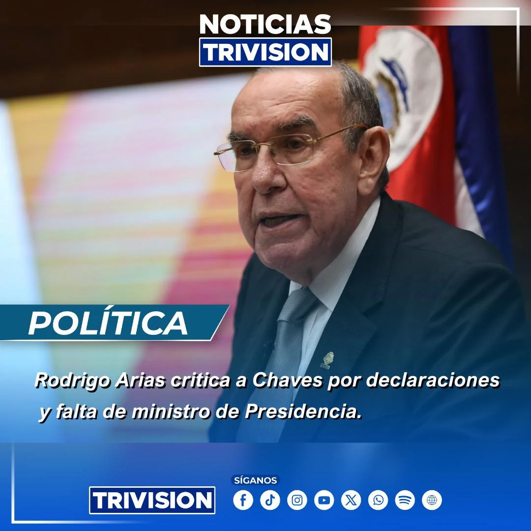 Rodrigo Arias califica de grave acusación de golpe de Estado por parte de Chaves