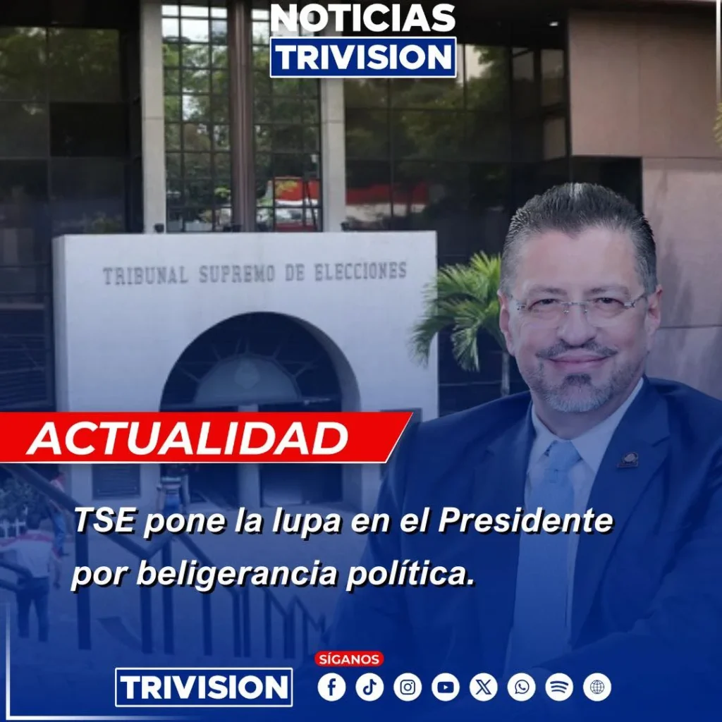 TSE investiga a Rodrigo Chaves