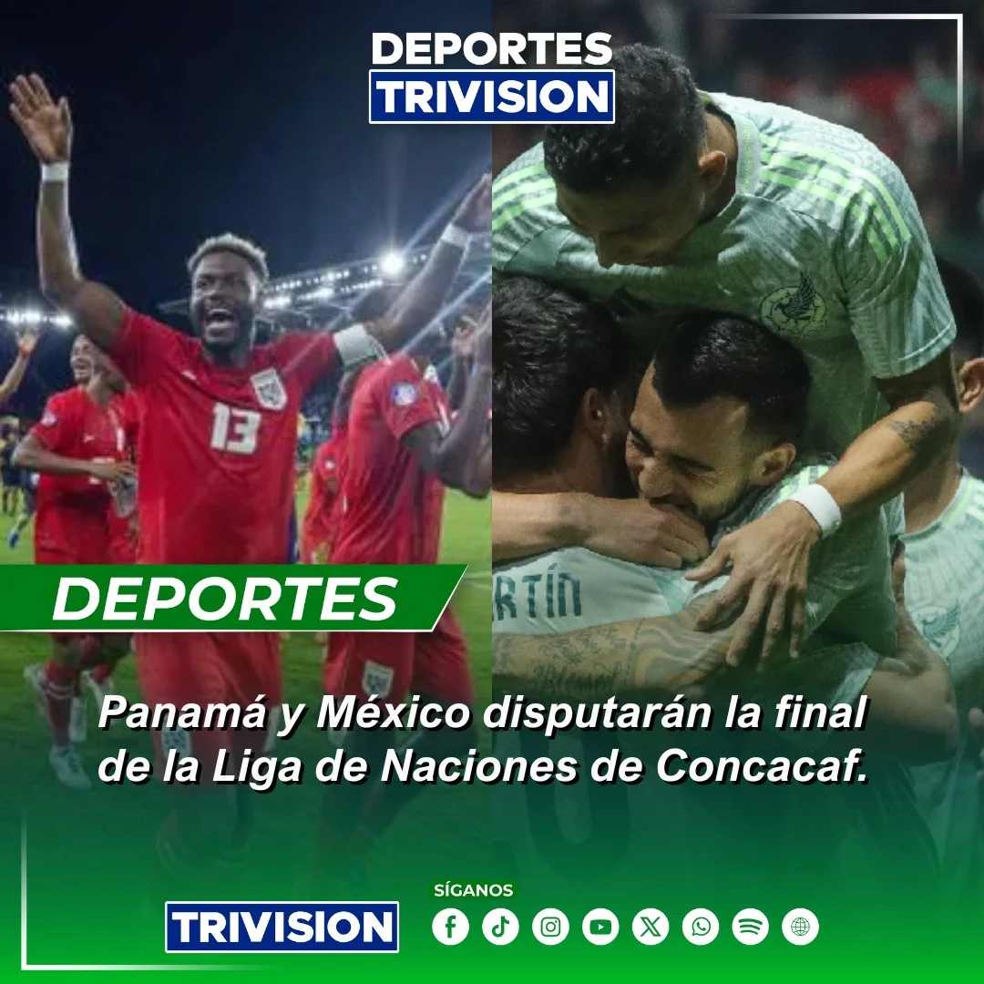 Panamá y México disputarán la final de la Liga de Naciones Concacaf