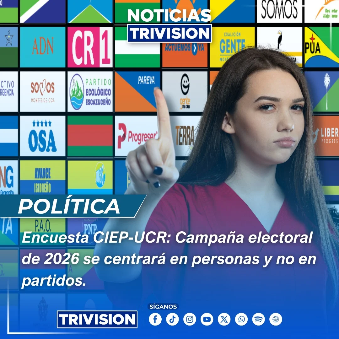 El 87% de los costarricenses no simpatiza con partidos políticos