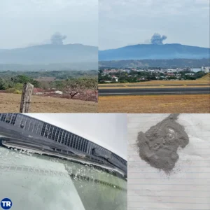 Erupción del Volcán Poás