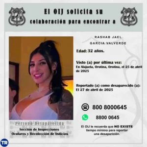 desaparición Rashab Jael García Valverde