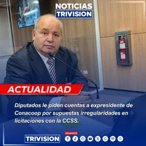 Freddy González Conacoop licitaciones CCSS