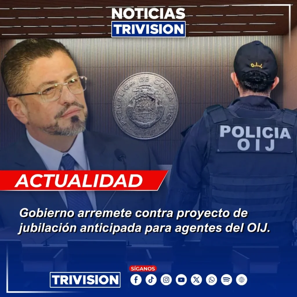 Gobierno rechaza jubilación anticipada OIJ