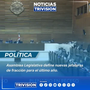 jefaturas de fracción Asamblea Legislativa 2025