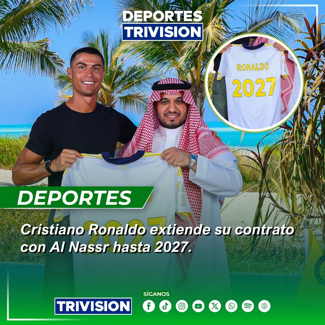 Cristiano Ronaldo renueva con Al Nassr hasta 2027
