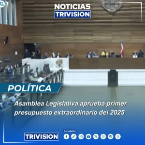 Diputados aprueban primer presupuesto extraordinario 2025