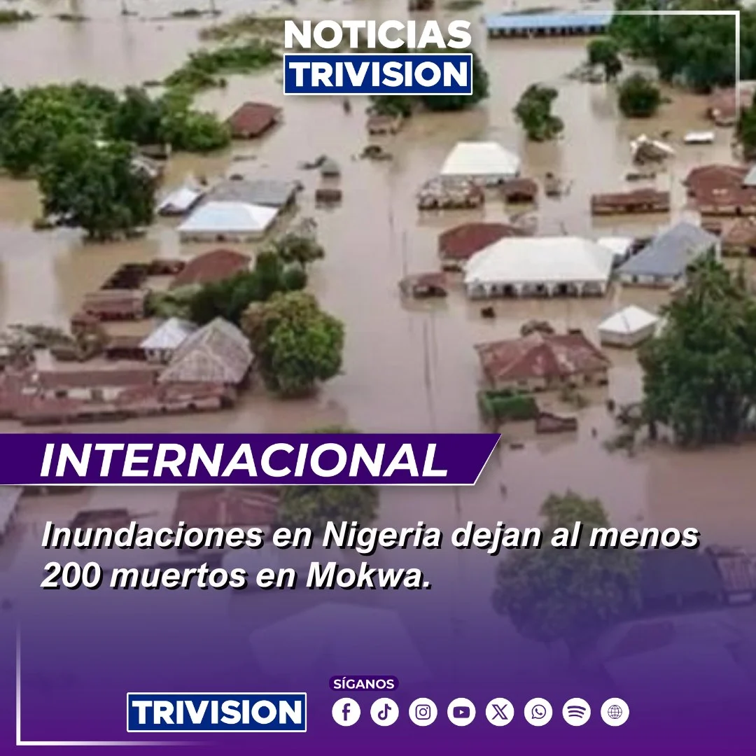 Inundaciones en Nigeria dejan al menos 200 muertos