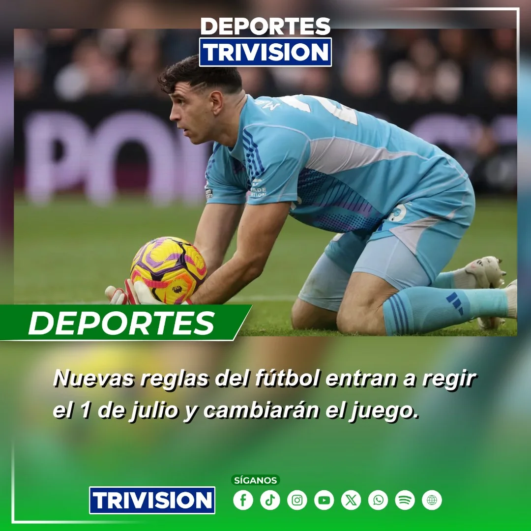 Nuevas reglas FIFA cambiarán el fútbol desde julio