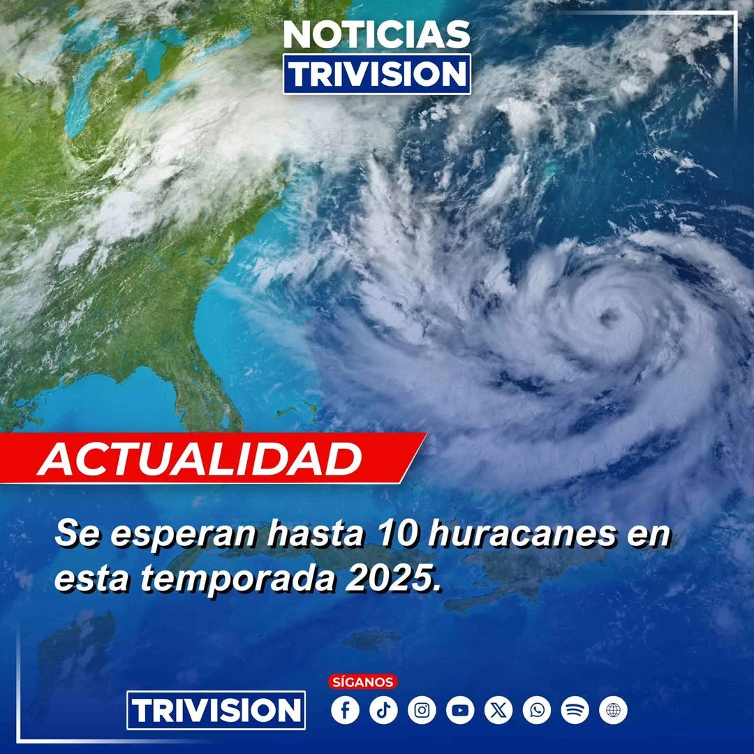 Temporada de huracanes 2025 inicia con alerta en EE. UU.