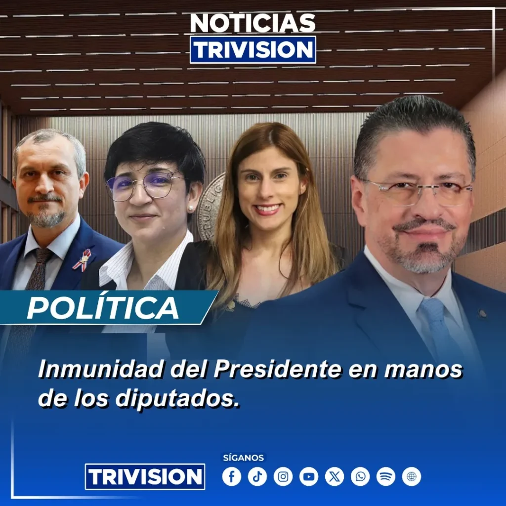comisión especial para analizar levantamiento de inmunidad a Rodrigo Chaves