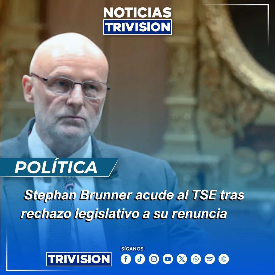 Stephan Brunner presenta amparo electoral tras no aceptar Asamblea su renuncia