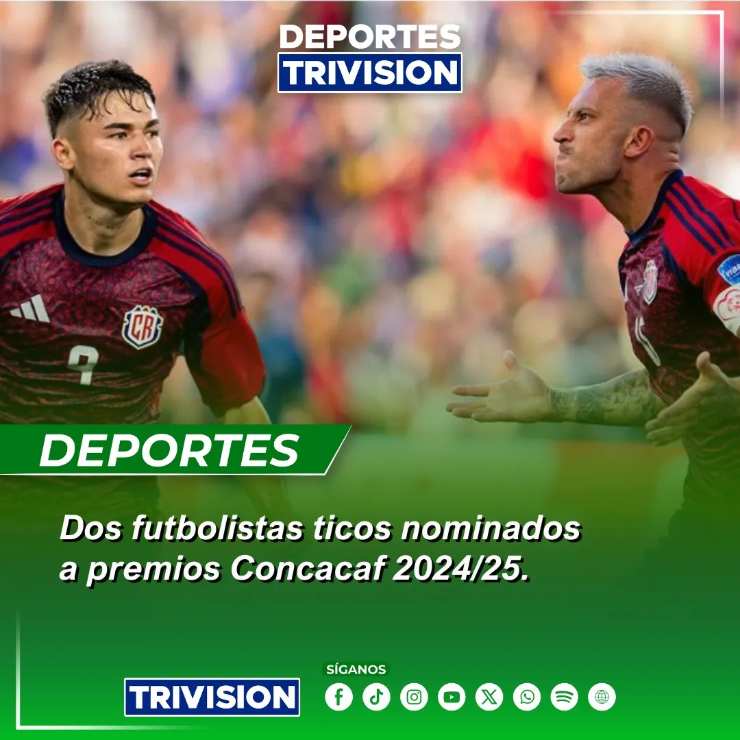 Manfred Ugalde y Francisco Calvo nominados a premios Concacaf