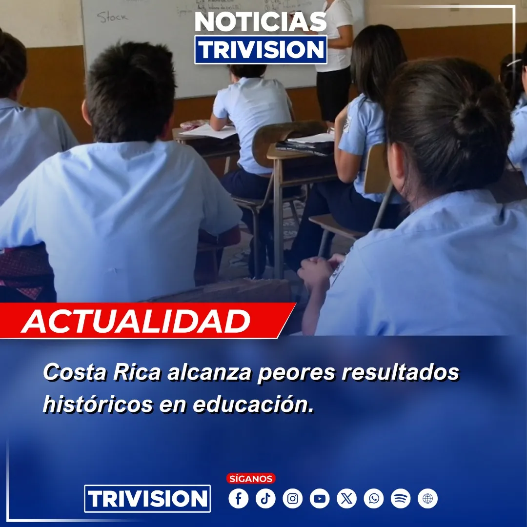 Estudiantes costarricenses registran su peor desempeño en pruebas PISA