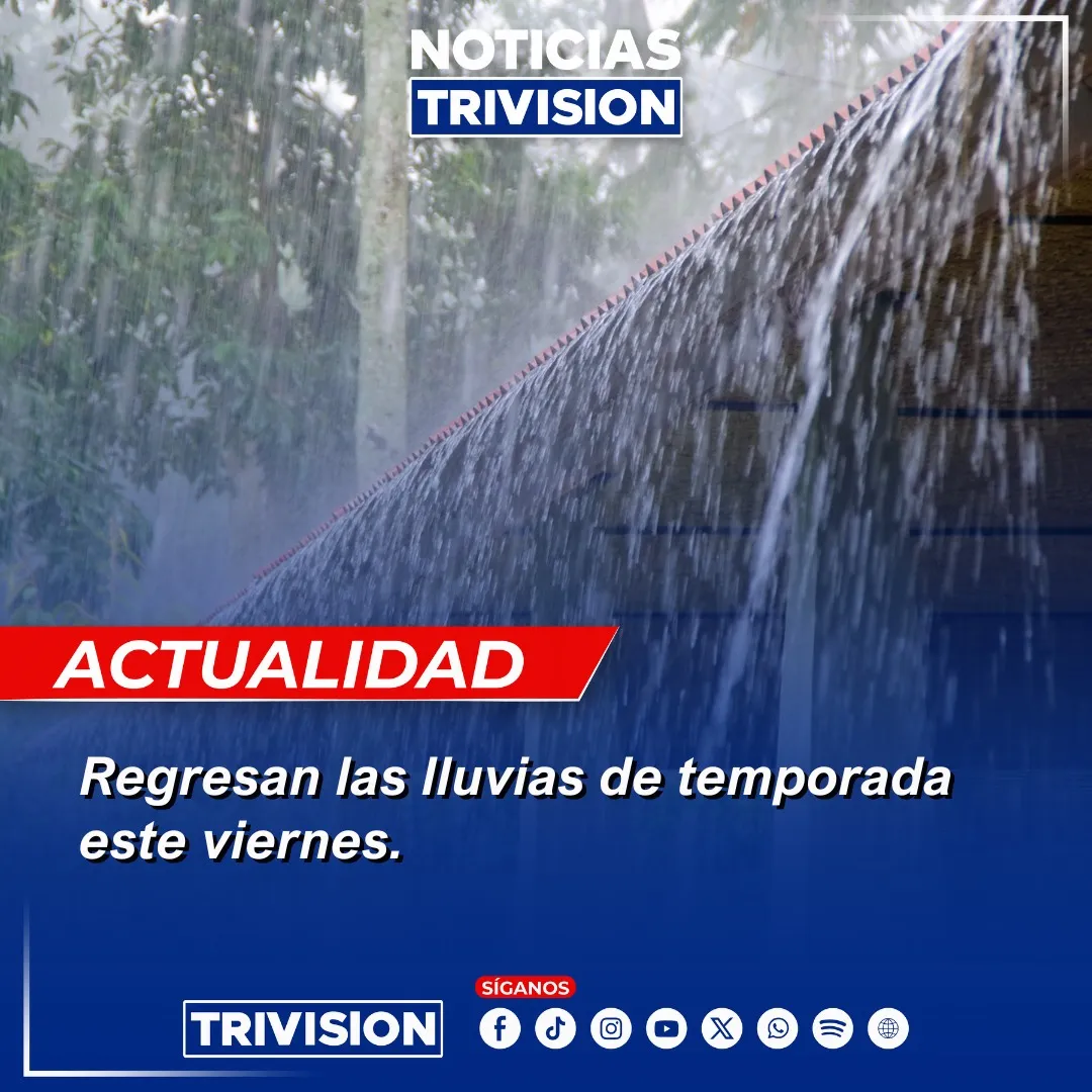 Lluvias y tormentas regresan este fin de semana