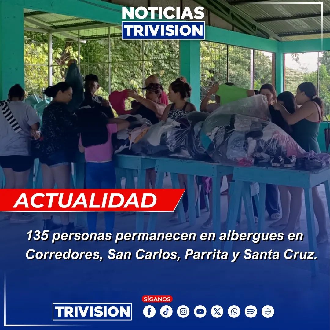 CNE mantiene albergues activos por lluvias y frente frío