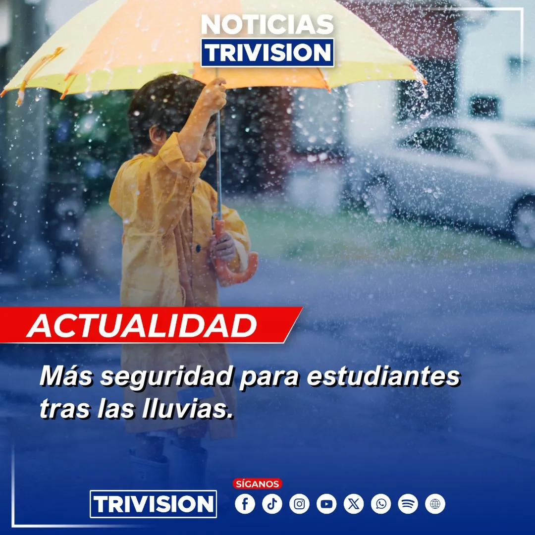 MEP suspende clases por lluvias del huracán Melissa