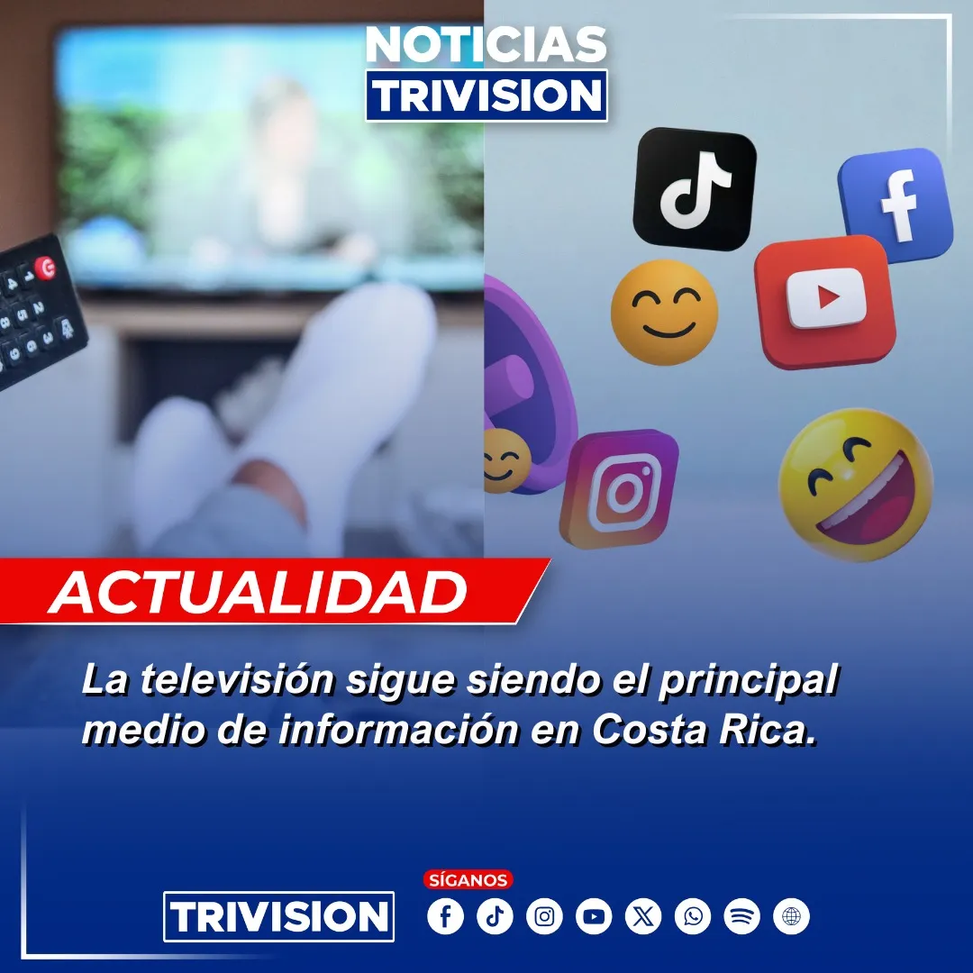 Televisión sigue siendo el medio más usado en Costa Rica