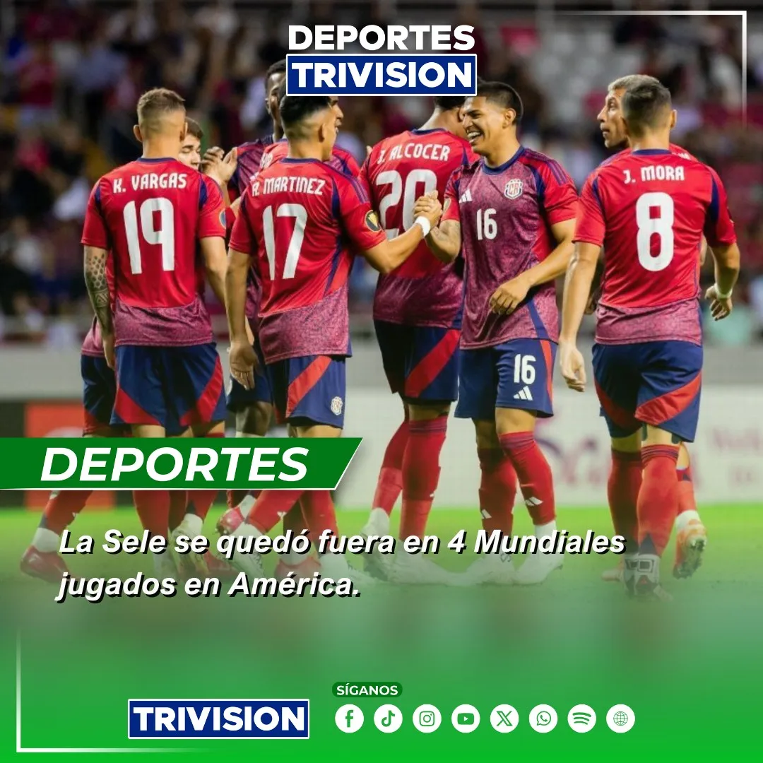 Costa Rica fuera del Mundial 2026 otra vez