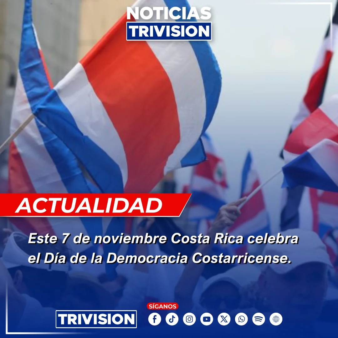 Costa Rica celebra hoy el Día de la Democracia Costarricense
