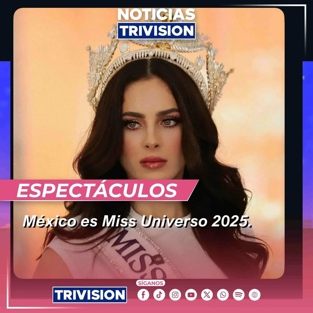 Fátima Bosch gana Miss Universe 2025