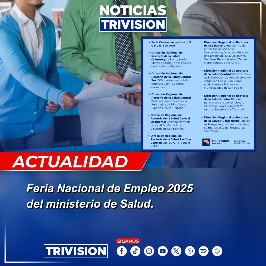 Ministerio de Salud realizará Feria Nacional de Empleo 2025
