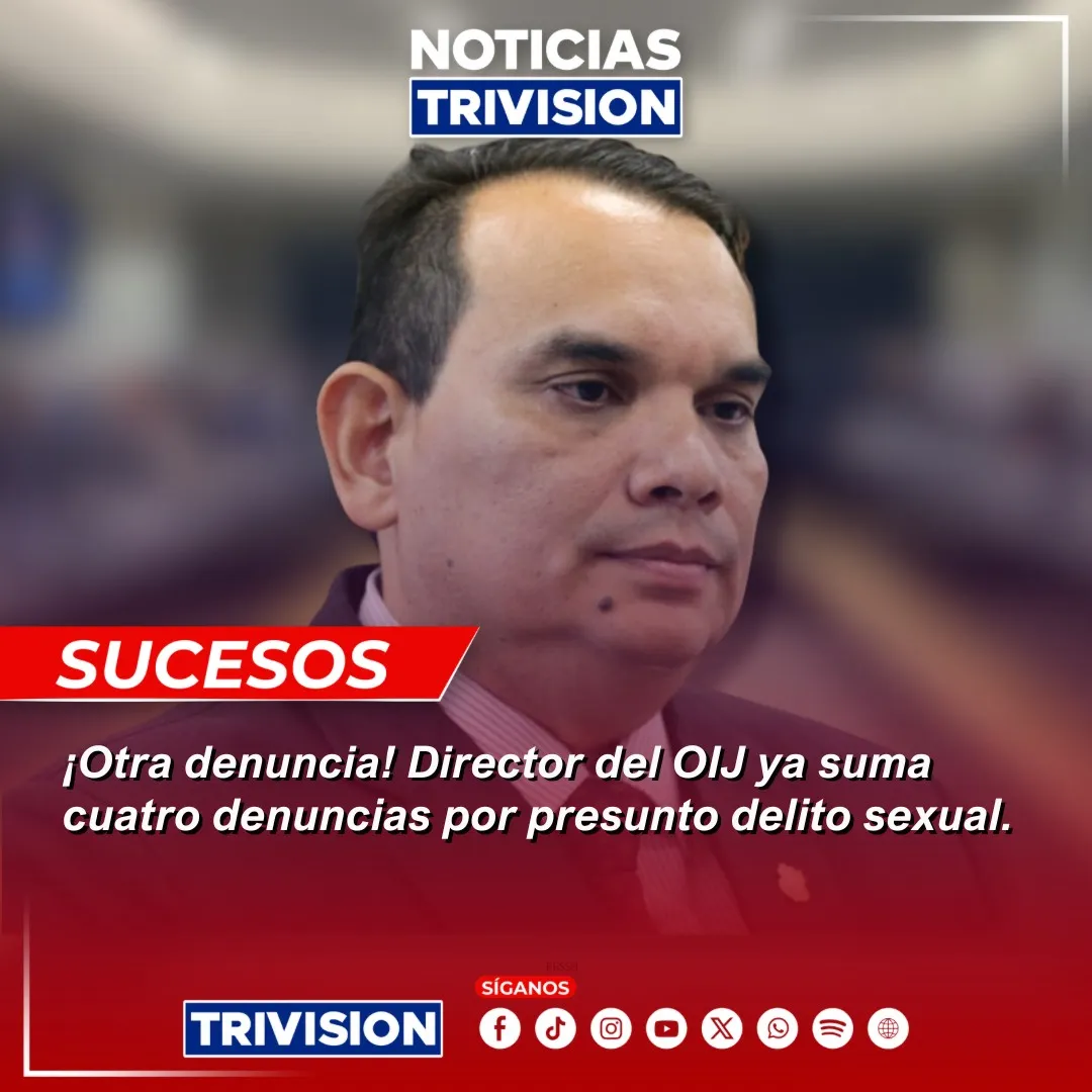Randall Zúñiga suma cuarta denuncia por delitos sexuales