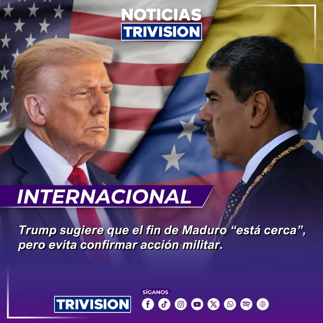 Trump advierte que los días de Maduro están contados