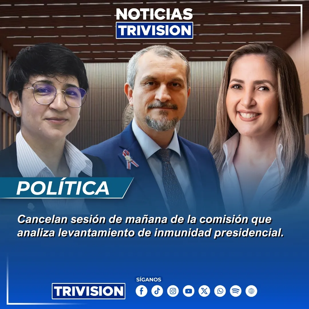 Comisión cancela sesión sobre inmunidad de Rodrigo Chaves